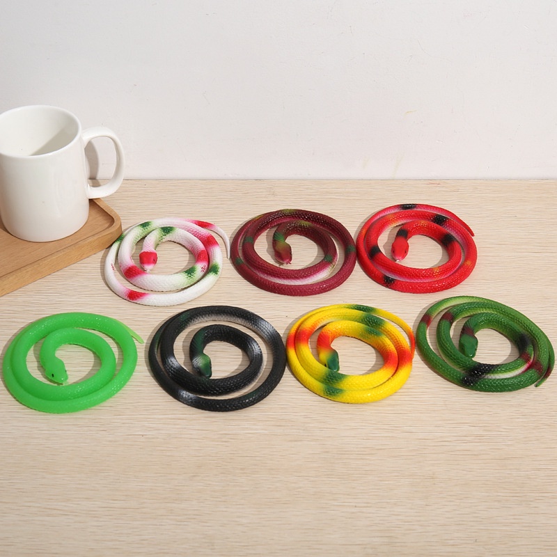 Rắn Silicon Đồ Chơi, Loại To Dài 75cm,