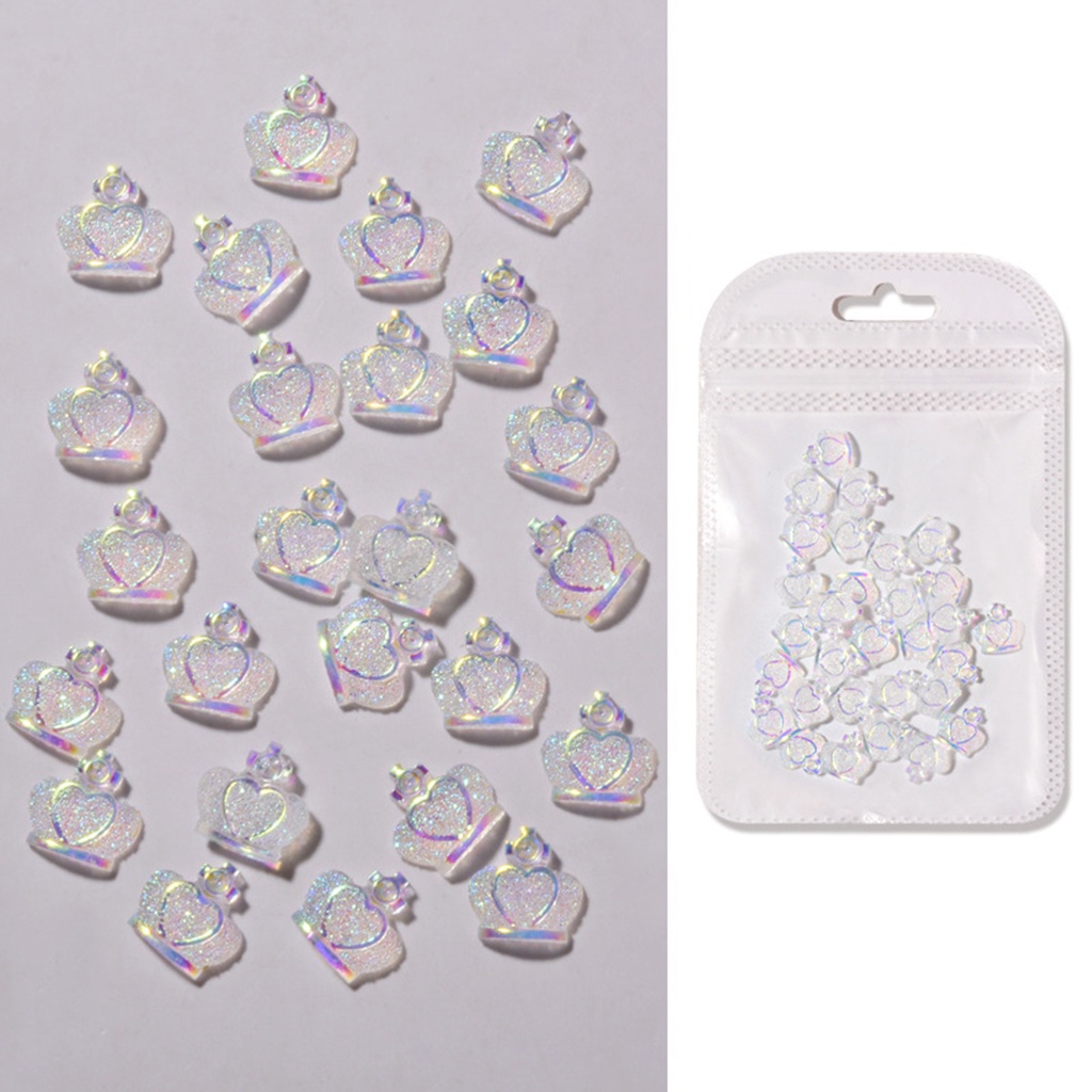 Set 30 Phụ Kiện Đính Trang Trí Móng Tay Nghệ Thuật Hình Động Vật Xinh Xắn