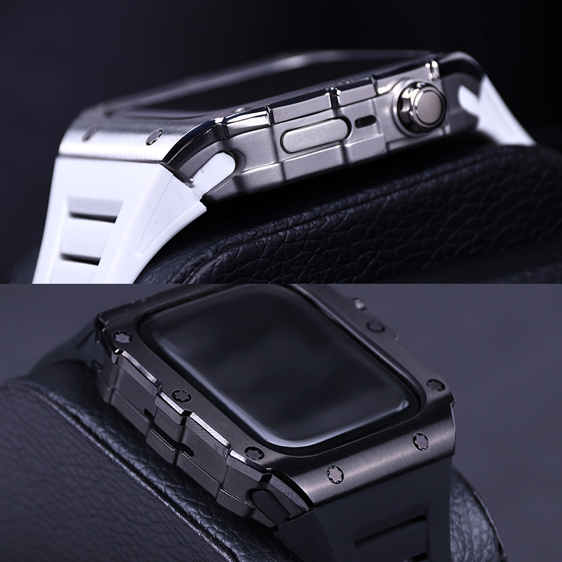 Dây Đeo Inox Cho Đồng Hồ Thông Minh apple Watch series 8 SE 7 6 5 4 44mm 45mm