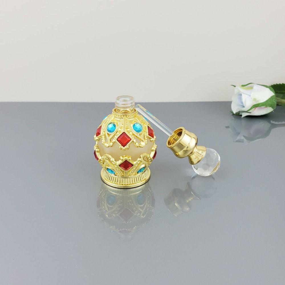 Lọ Đựng Nước Hoa Bằng Kim Loại Phong Cách Cổ Điển