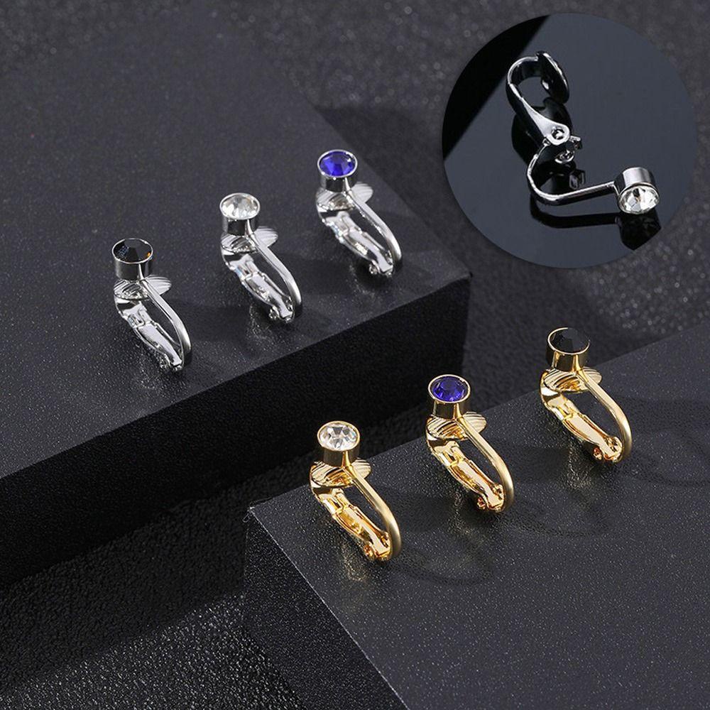 Khuyên Rốn Dạng Kẹp Bằng Thép Không Gỉ Đơn Giản Thời Trang Cho Nữ|Khuyên RốN ĐíNh Đá Xinh XắN