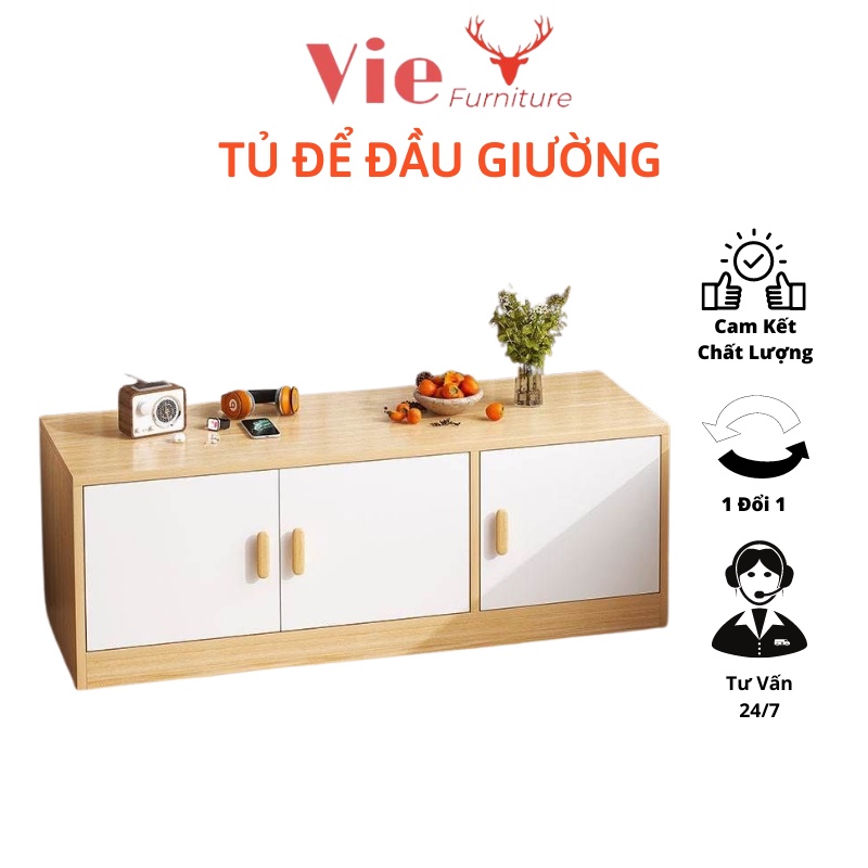 Tủ Để Đồ - Tủ Để Đầu Giường Size Lớn Lắp Ghép Cực Tiện Ích