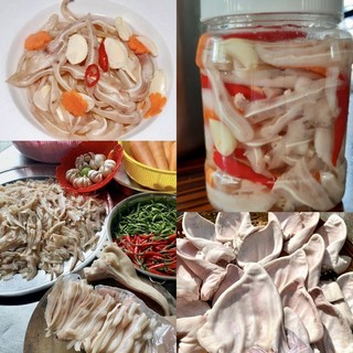 Hủ 1kg tai heo chua ngọt hàng bao ngon biếu tết