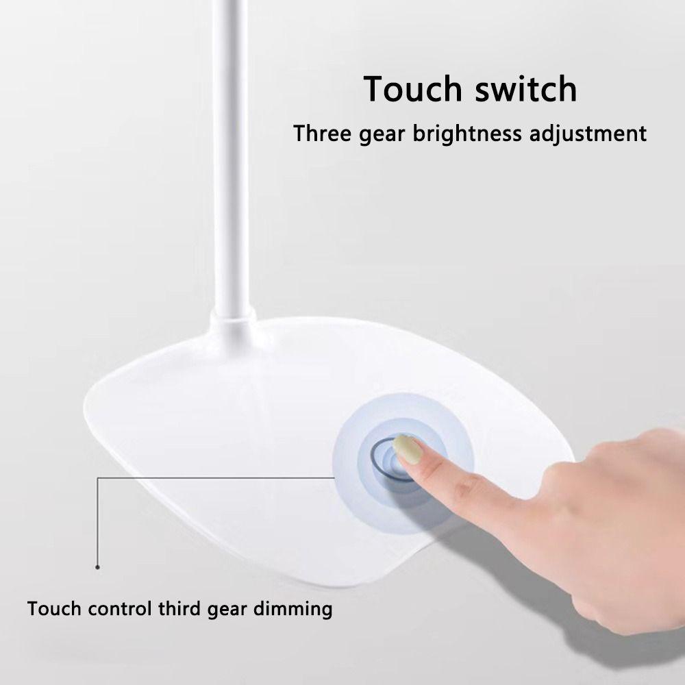 Đèn LED Đọc Sách Để Bàn Công Tắc Cảm Ứng Có Thể Sạc Lại