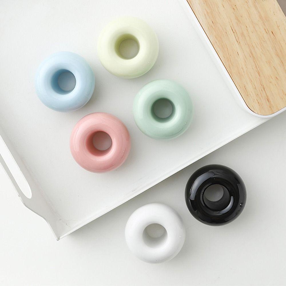 KRNY Giá Đỡ Bàn Chải Đánh Răng Bằng Sứ Thiết Kế Độc Đáo Tiện