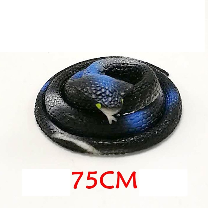 Rắn Silicon Đồ Chơi, Loại To Dài 75cm,