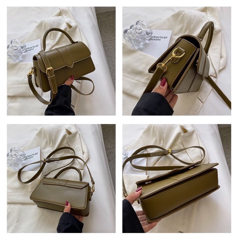 Túi Sách Nữ Túi Kẹp Nách Nữ Đeo Chéo Đeo Vai Đi Làm Đi Chơi Thời Trang Cao Cấp VD241 FEMAN