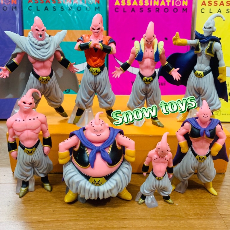 Mô hình Dragon Ball - Majin Buu Buutenks Super Buu Piccolo Fat Kid Buu Buuhan Ma bư mập béo tốt gầy xấu - Cao 7~11cm