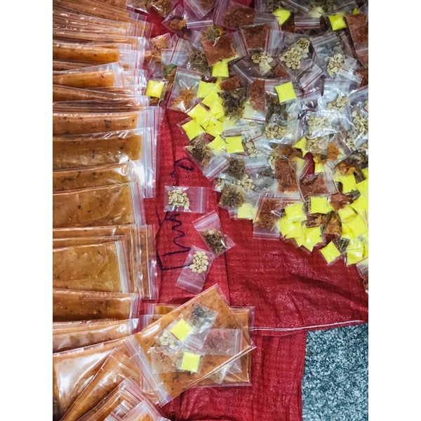 Bánh tráng dẻo tôm bơ khô gà giá siêu min