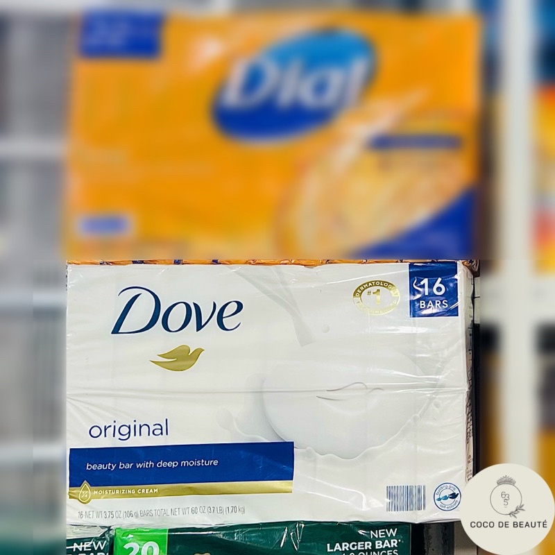 LỐC 16 CỤC XÀ BÔNG DOVE ORGINAL MỸ