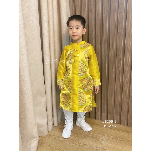 Áo dài cách Tân bé trai