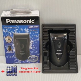 Máy Cạo Râu Pana ES3831 Cạo Ướt Và Khô Pin Rời