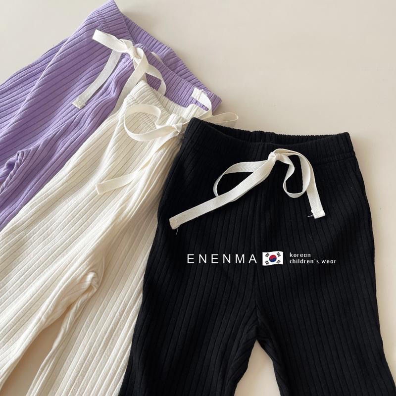 Quần Cotton Dài Chín Tấc Co Giãn Mùa Hè Phiên Bản Hàn Quốc 2022 Mới Cho Bé Gái
