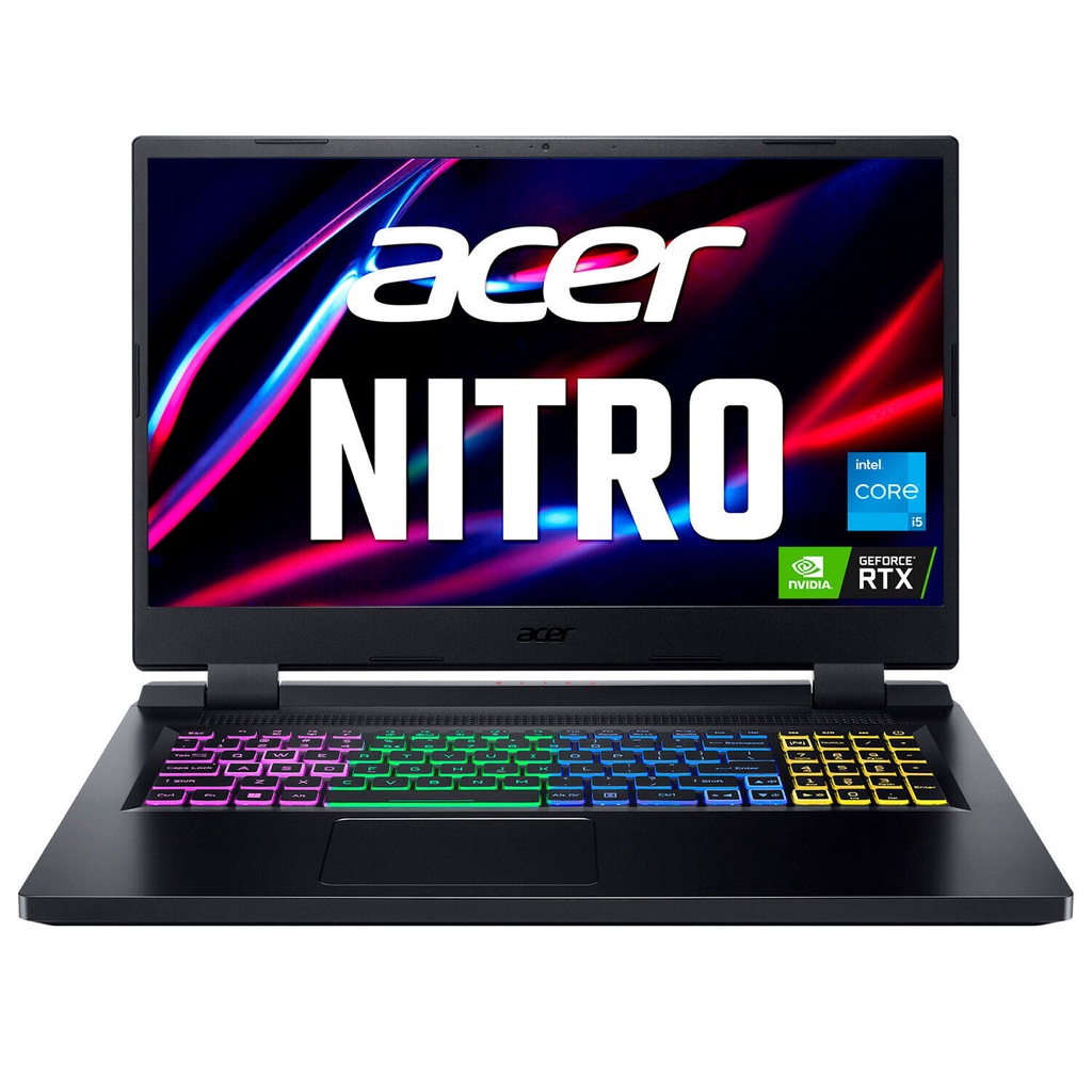 Laptop Acer Nitro 5 Tiger 2022 AN517-55 Core i5-12500H, 8GB, 256GB, RTX 3050, 17,3" FHD IPS 144Hz