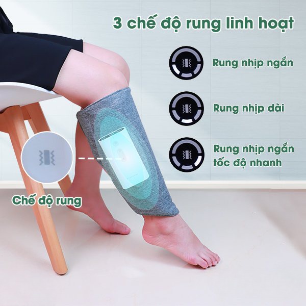 Máy massage bắp chân ,tay ,đùi giúp lưu thông khí huyết giảm đau mỏi tê bì, máy massage giảm mỡ thon gọn bắp chân