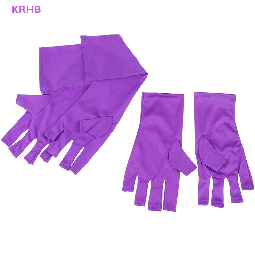 1 Cặp Găng Tay Đèn LED Hong Khô Sơn Móng Tay Mới