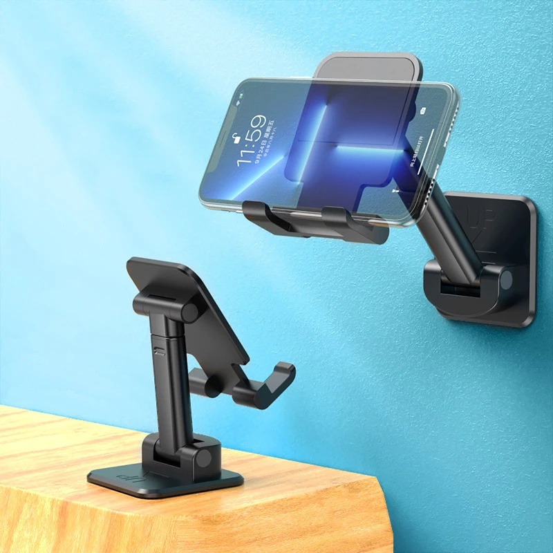 Giá Đỡ Điện Thoại Gắn Tường Chống Thấm Nước Có Thể Gập Lại Tiện Dụng