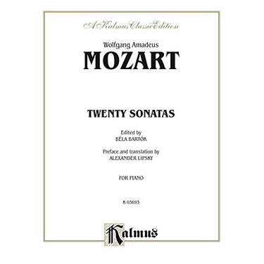 Mozart: Twenty Sonatas dành cho Piano