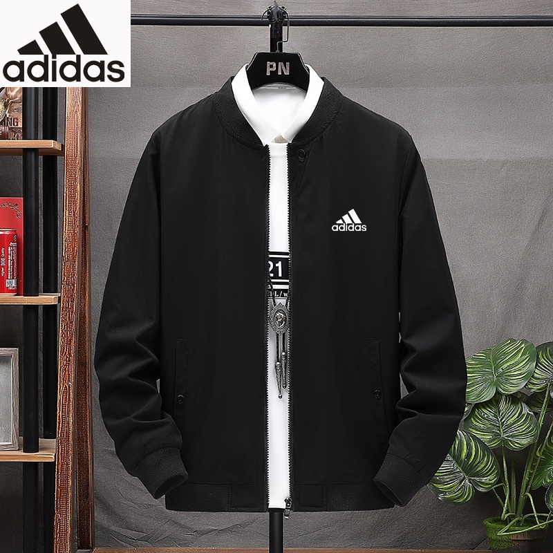 Áo Khoác Gió Adidas Dáng Rộng Chống Thấm Nước Thời Trang Cao Cấp Cho Nam