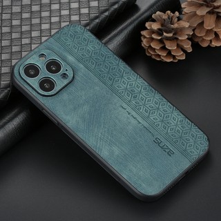 Ốp Điện Thoại Da PU Viền Silicon Bảo Vệ Camera Chống Sốc Cho iPhone 11 Pro Max XS XMax XR iP 8 7 Plus SE2 SE 3 2022