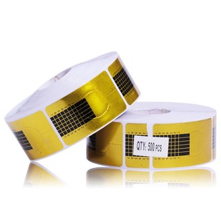 Cuộn 500 miếng form giấy nối móng-ĐỒ NAIL VIỆT