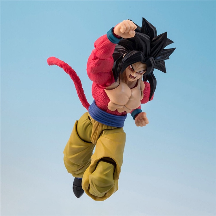 Mô Hình Nhân Vật Super Saiyan 4 Son Goku YB2 Có Khớp Cử Động Trang Trí Nội Thất BY2