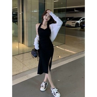 SÉT ĐẦM XẺ TÀ KÈM KHOÁC DƠI