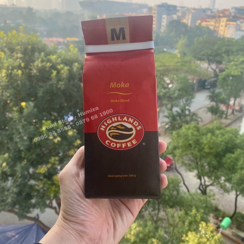 Cà phê Highlands Coffee Moka gói 200gr