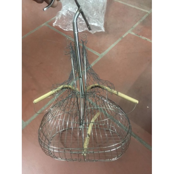 Lồng Bẫy Khuyên 2 cửa chất liệu inox siêu nhậy , lồng bẫy hút mât 35x18x30cm