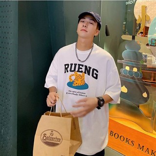 Áo thun tay lỡ unisex RUENG
