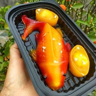 Khuôn trung thu cá chép, thỏi vàng, phúc lộc thọ quả đào khuôn nhựa làm thạch rau câu in xôi bánh trôi bánh xu xê hấp