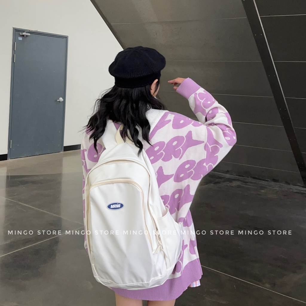 Balo nữ thời trang đi học du lịch đẹp giá rẻ dễ thương đơn giản (MRMI07 BACKPACK)
