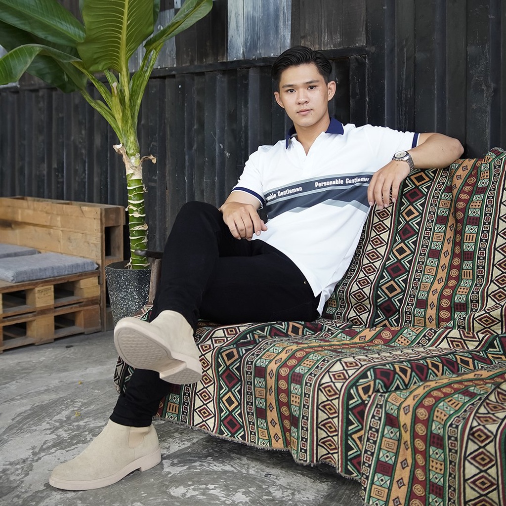 Áo thun nam POLO trơn vải cá sấu cao cấp ngắn tay - POLO PASS PERSONABLE