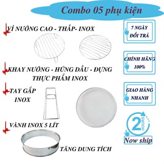 Phụ kiện lò nướng thủy tinh gali dung tích 12L/15L/17L cho tất cả các thương hiệu