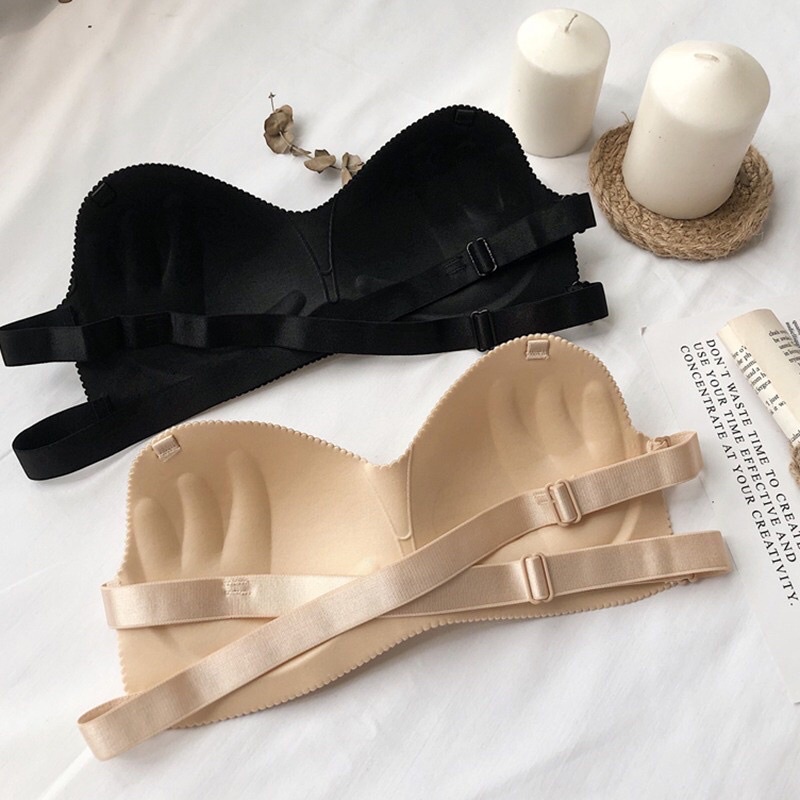 Áo ngực không dây không lộ viền không lộ dây áo