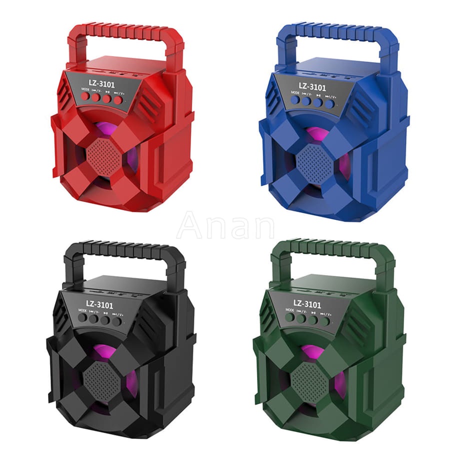Loa Bluetooth Xách Tay SN-1995 Nhỏ Gọn, Loa Bluetooth Mini Âm Thanh Chuẩn, Nhạc Êm, Đèn Led Nhấp Nháy, Cắm Thẻ Nhớ, USB