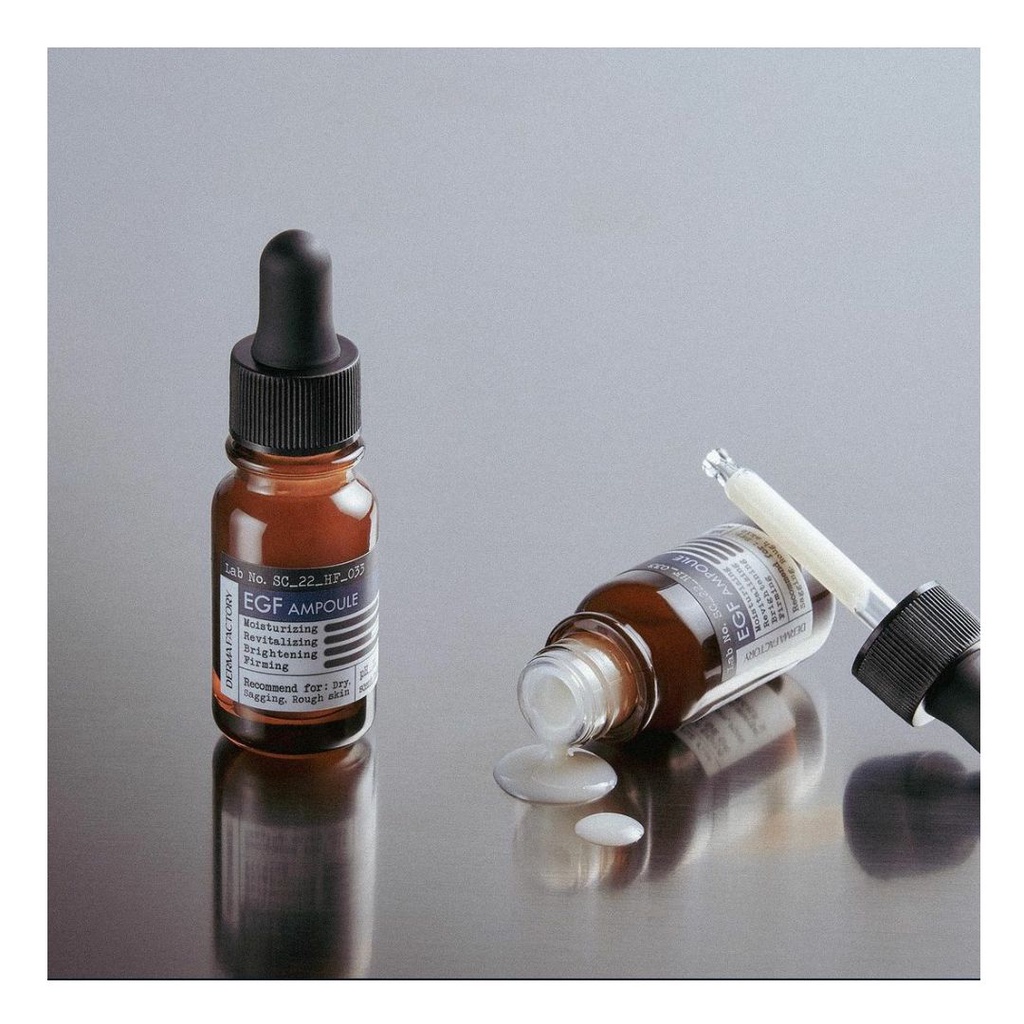 Serum tăng trưởng tế bào Derma Factory EGF Ampoule 9ppm + 1%PDRN
