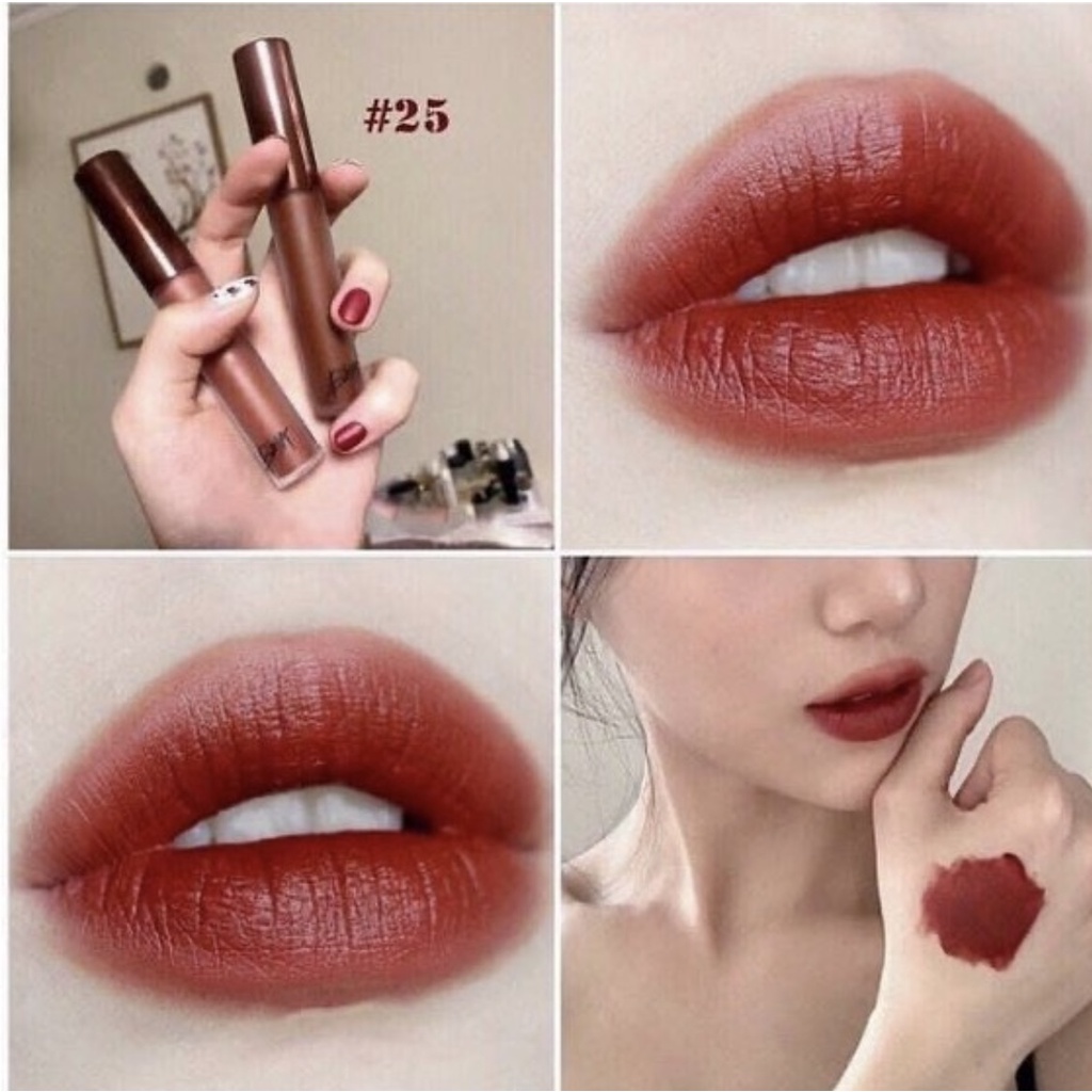 Son Kem Bbia Last Velvet Lip Tint màu #25 Final Note