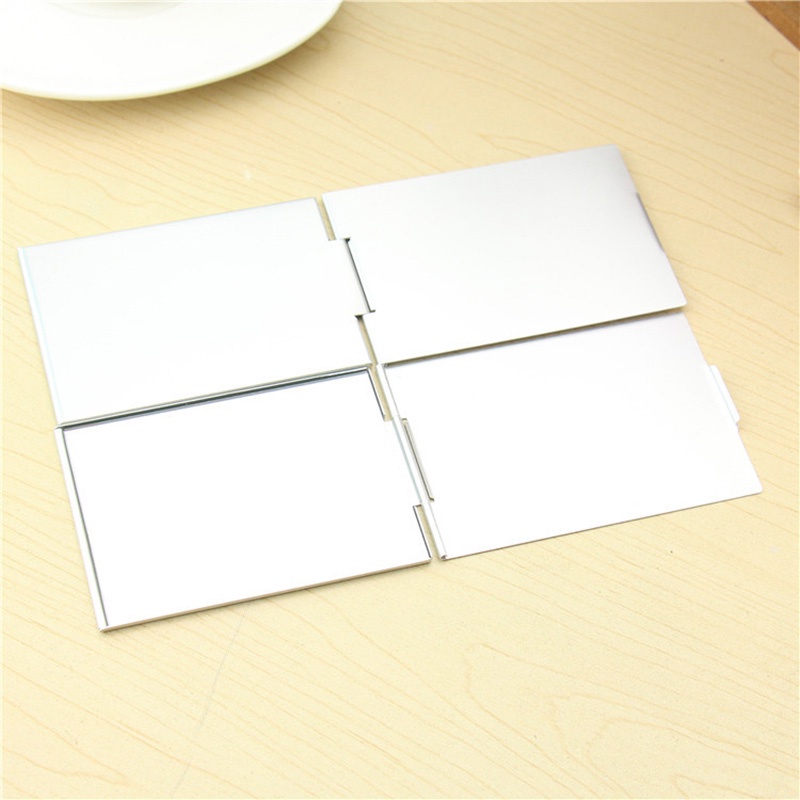 Gương Trang Điểm Mini Cầm Tay Có Thể Gập Lại Tiện Dụng