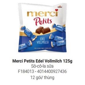 Kẹo Socola Merci  125g Petits Storck