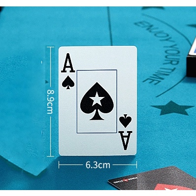 BN 53, Bộ bài tây nhựa Poker stars Texas Holdem bền đẹp cao cấp chống nước 100% nhựa