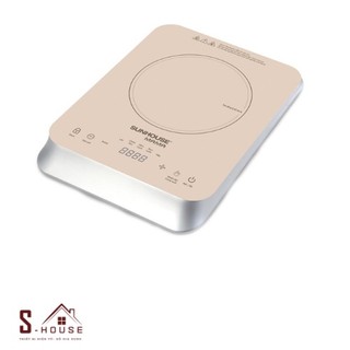 Bếp điện từ sunhouse mama shd 6868 tặng kèm nồi lẩu 2 ngăn bảo hành 24 tháng
