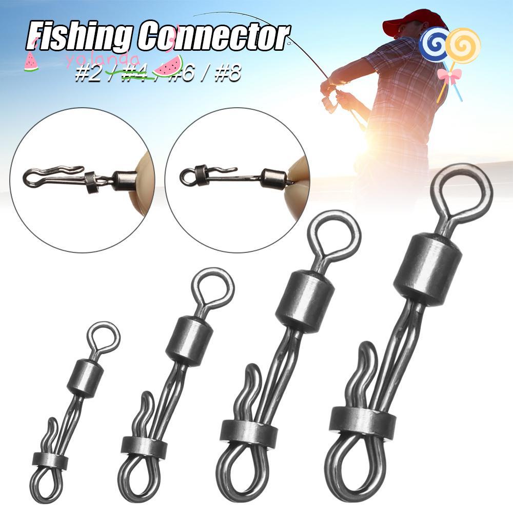 Set 10 Đầu Nối Dây Câu Cá Thao Tác Nhanh Tiện Dụng