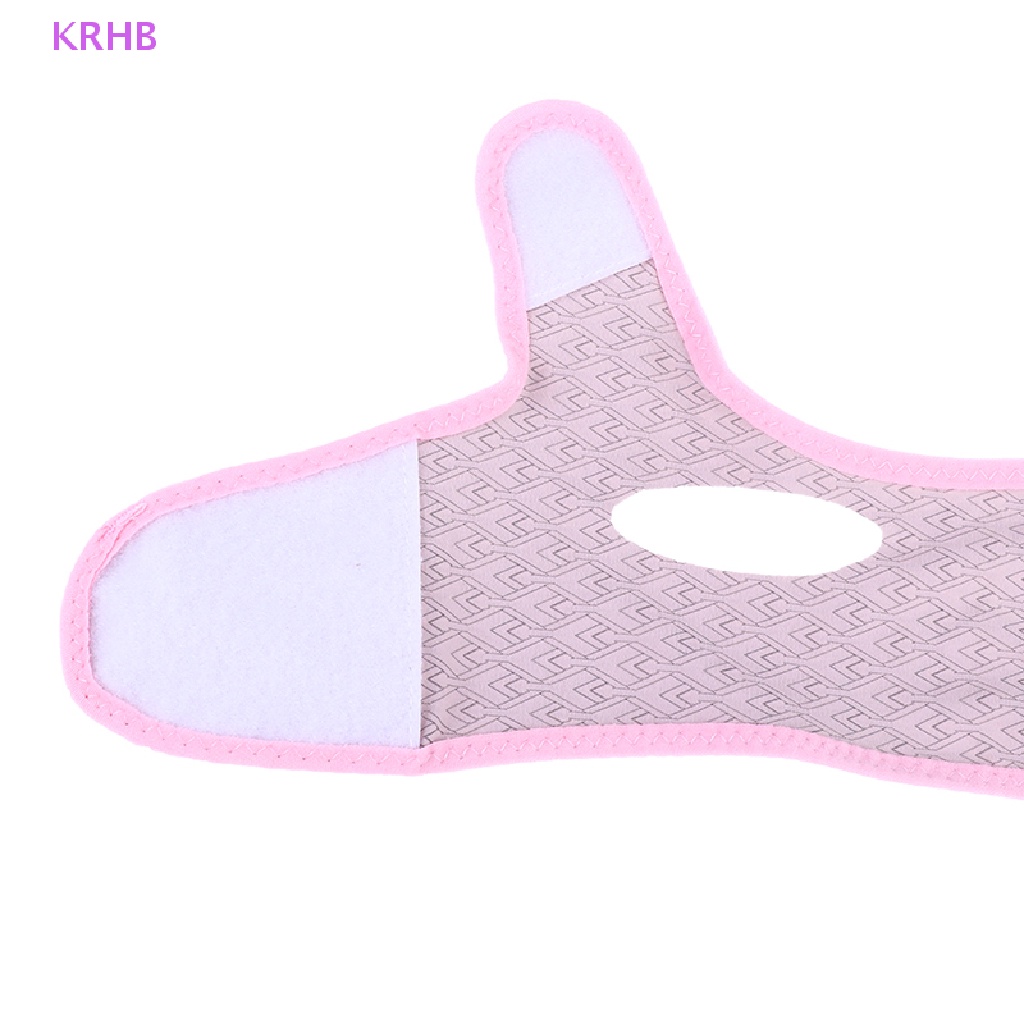 Đai Đeo Làm Thon Gọn Mặt Tạo Cằm Chữ V Chống Nếp Nhăn KRHB Mới