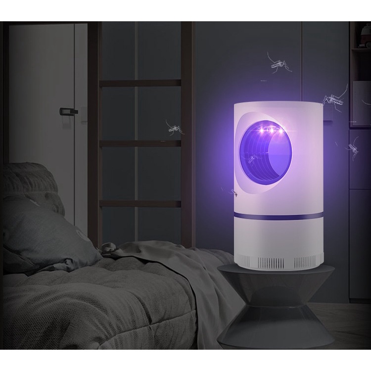 Máy Bắt Muỗi Thông Minh Có Cổng USB - Đèn Bắt Muỗi Cảm Ứng Thay Được Đèn Ngủ Sử Dụng An Toàn Hiệu Quả