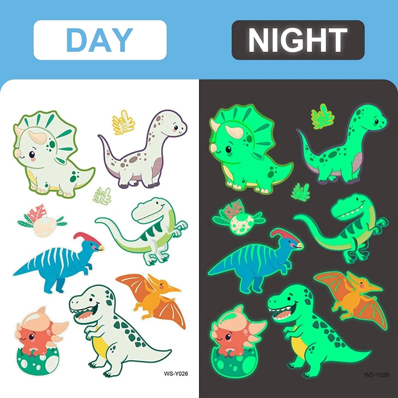 Hình Xăm Dán Tạm Thời Chống Nước Họa Tiết Hoạt Hình Dễ Thương