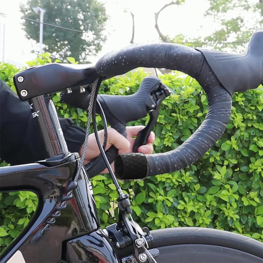 1 Cặp Vỏ Bọc Tay Lái Xe Đạp Bằng Silicone Chống Mòn