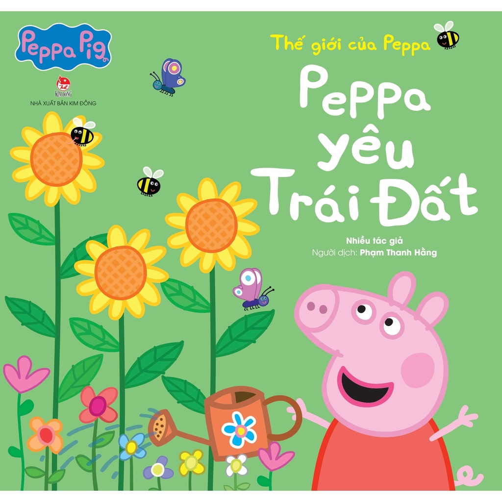 Sách - Thế giới của Peppa - Peppa yêu Trái Đất