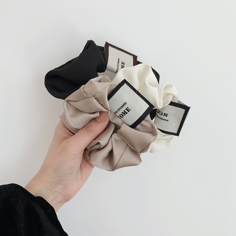 Dây Buộc Tóc Cao Su Thiết Kế Đơn Giản Thời Trang Hàn Quốc Cho Nữ