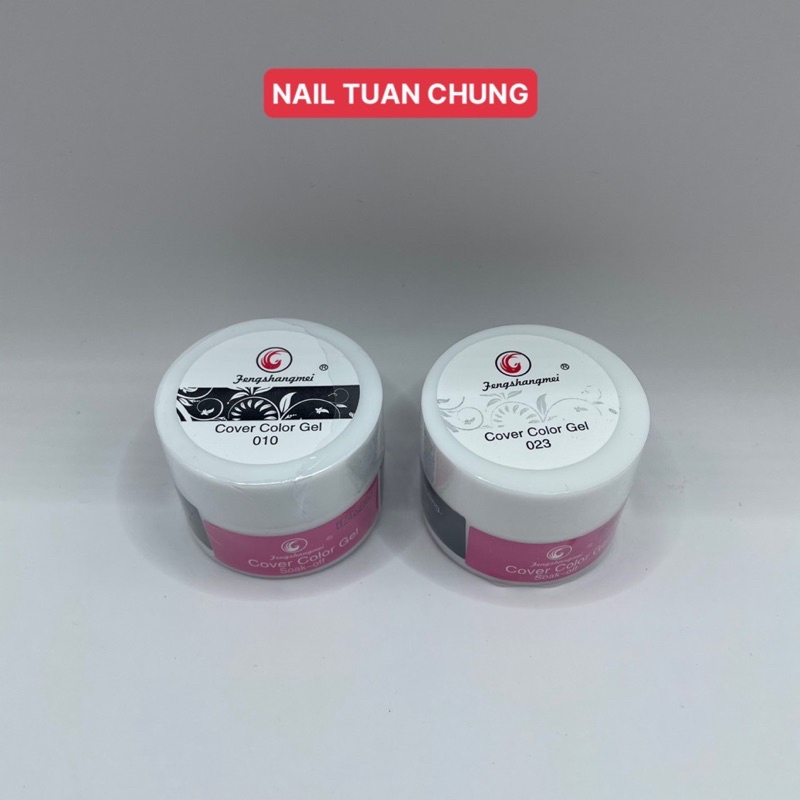 Gel Vẽ Đặc - Vẽ Nổi Lẻ Đen Trắng Hũ 10g